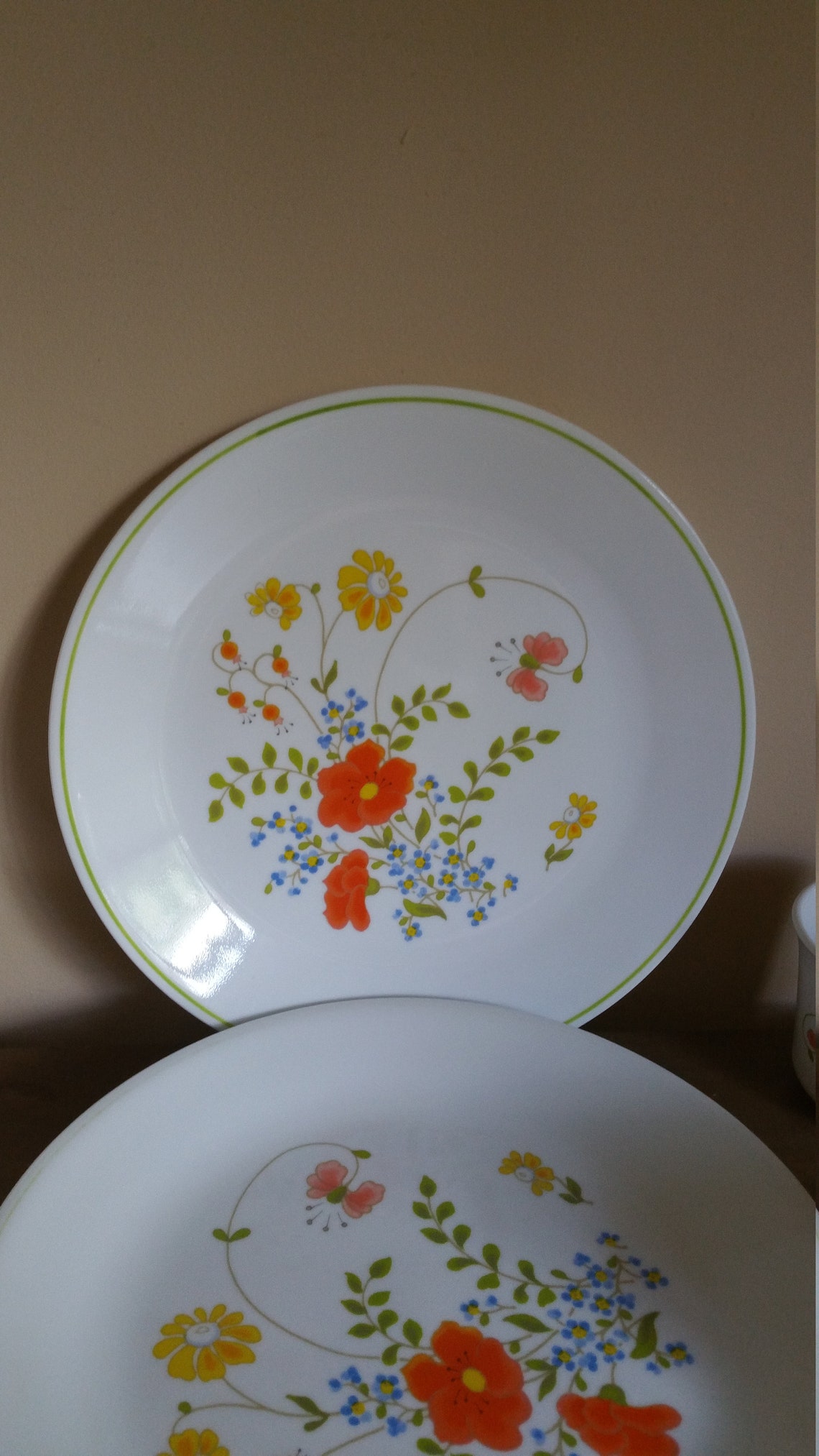 Corningware by Corelle 10 Dinner Plate and Mug Set Set Etsy