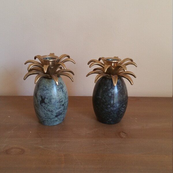 Brass Pineapple Etsy