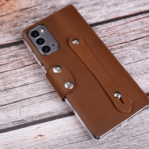 Monogramm Leder Samsung Galaxy S25 Edge S25+ S24 FE S24 Ultra S23 FE S23+/S22 Ultra/S21 FE Leder Geldbörse Damen Umrandung Leder
