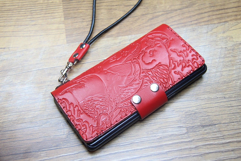 S9 S8 Note 9 case S21 Ultra 5G plus S20 FE handmade Samsung Galaxy Note 20 S10 Lite Wristlet Leather Wallet Case Galaxy NOTE 8 S7 edge