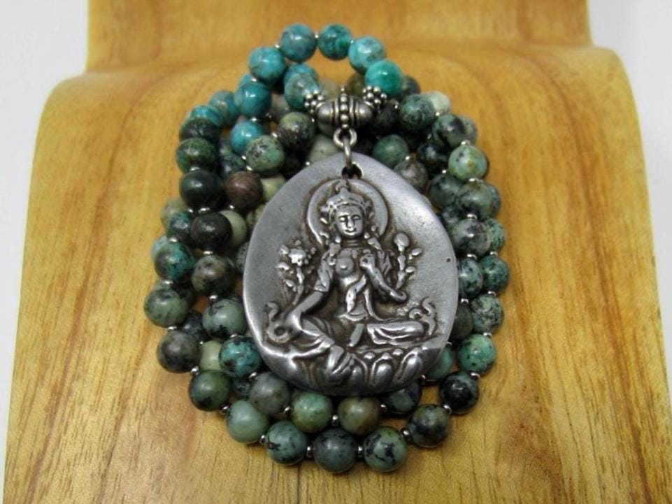 Green Tara Gemstone - Etsy