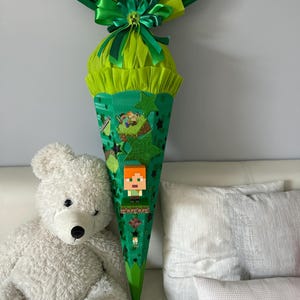SAC D'ÉCOLE pour un fan de Minecraft :-)) 110 cm DE HAUTEUR