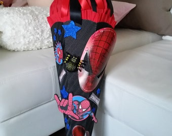 SCHOOL BAG boy with spider in Spiderman style :-)