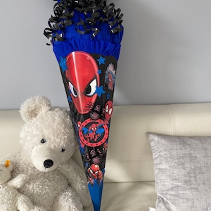 SAC D'ÉCOLE XL Garçon avec Araignée dans le style Spiderman