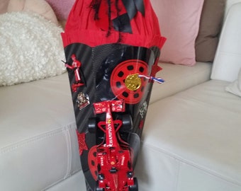 XLL SCHOOL BAG with cool racing car!!!