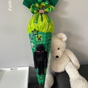 SAC D'ÉCOLE pour un fan de Minecraft :-)) 110 cm DE HAUT