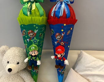 XL SCHULTÜTE  Mario oder  Luigi