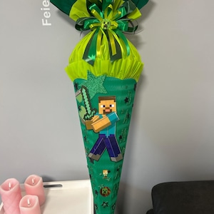 SAC D'ÉCOLE pour un fan de Minecraft :-)) 110 cm DE HAUTEUR