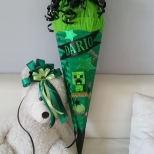 SAC D'ÉCOLE pour un fan de Minecraft :-)) 110 cm DE HAUT