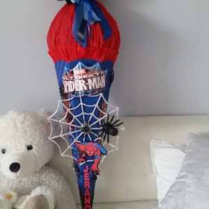 SAC D'ÉCOLE XL garçon avec araignée et Spiderman 110 cm