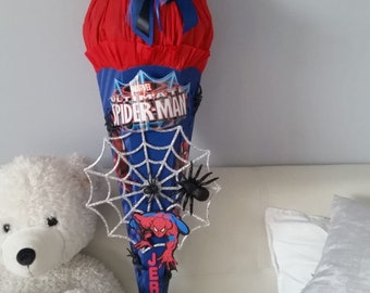 XL SCHOOL BAG boy with spider and Spiderman 110 cm
