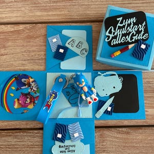 Explosionsbox - Einschulung Sonicx