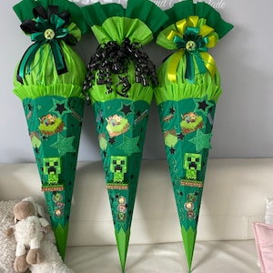 SAC D'ÉCOLE pour un fan de Minecraft :-)) 110 cm DE HAUTEUR
