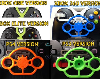 Mini volant pour manette Xbox, PS4, PS3 =//= Mini volante para Xbox, PS4, PS3 Controller