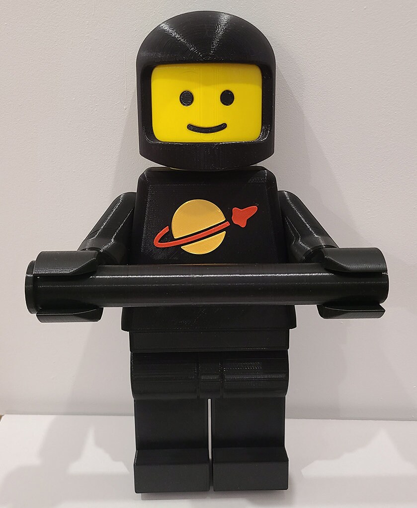 Astronauten-Papierrollenhalter Aus Kunstharz – Stylisches Badezimmer-Upgrade Mit Wandmontage
