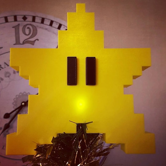 Super Mario star // Christmas tree