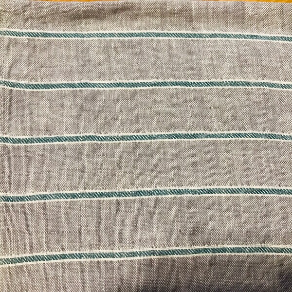 Striped Linen Fabric Etsy