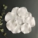 Zero waste makeup remover pads. White facial rounds. Reusable cotton rounds. Organic facial cleansing pads, eco friendly natural face wipes.