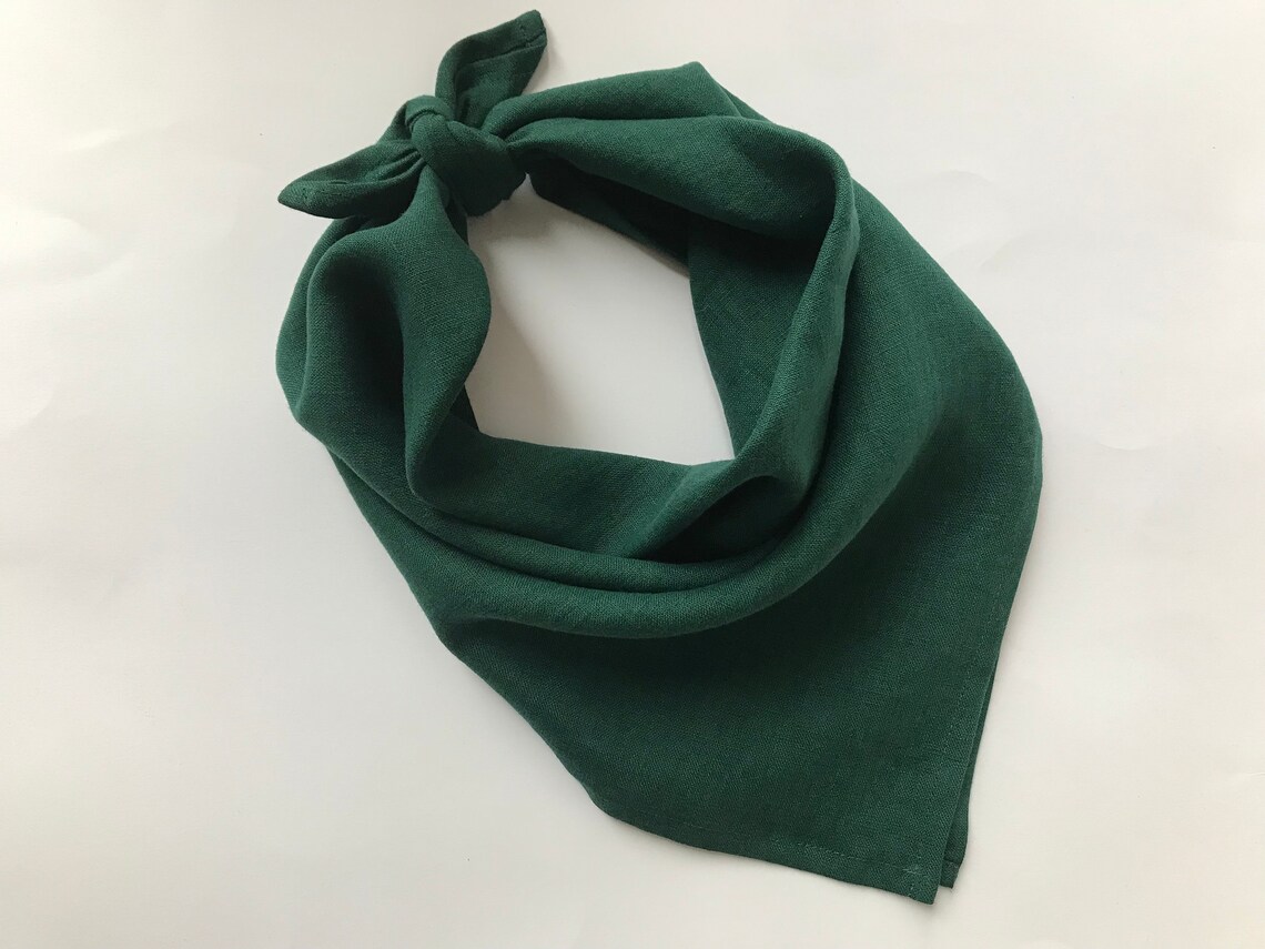 green bandana pants