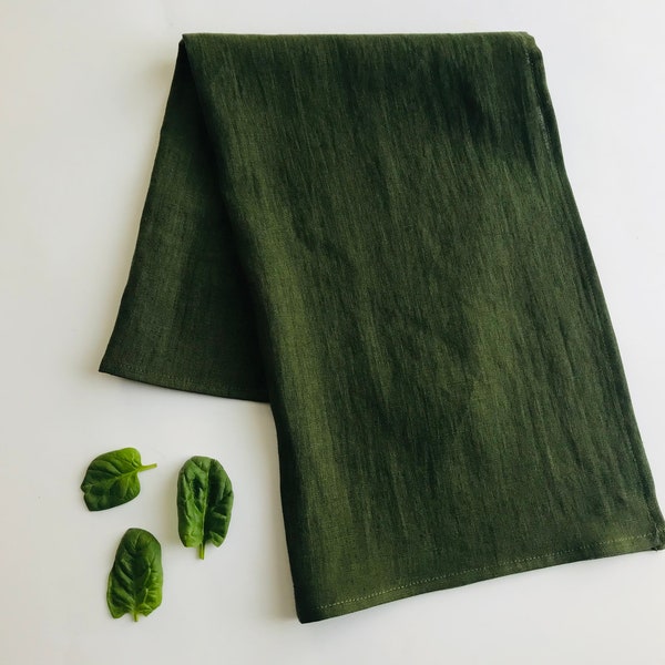 Green Kitchen Towels - Etsy