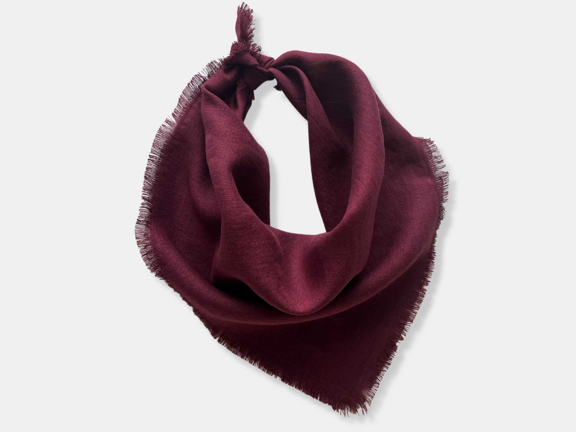 Pañuelo de lino púrpura ciruela para hombres - Etsy España