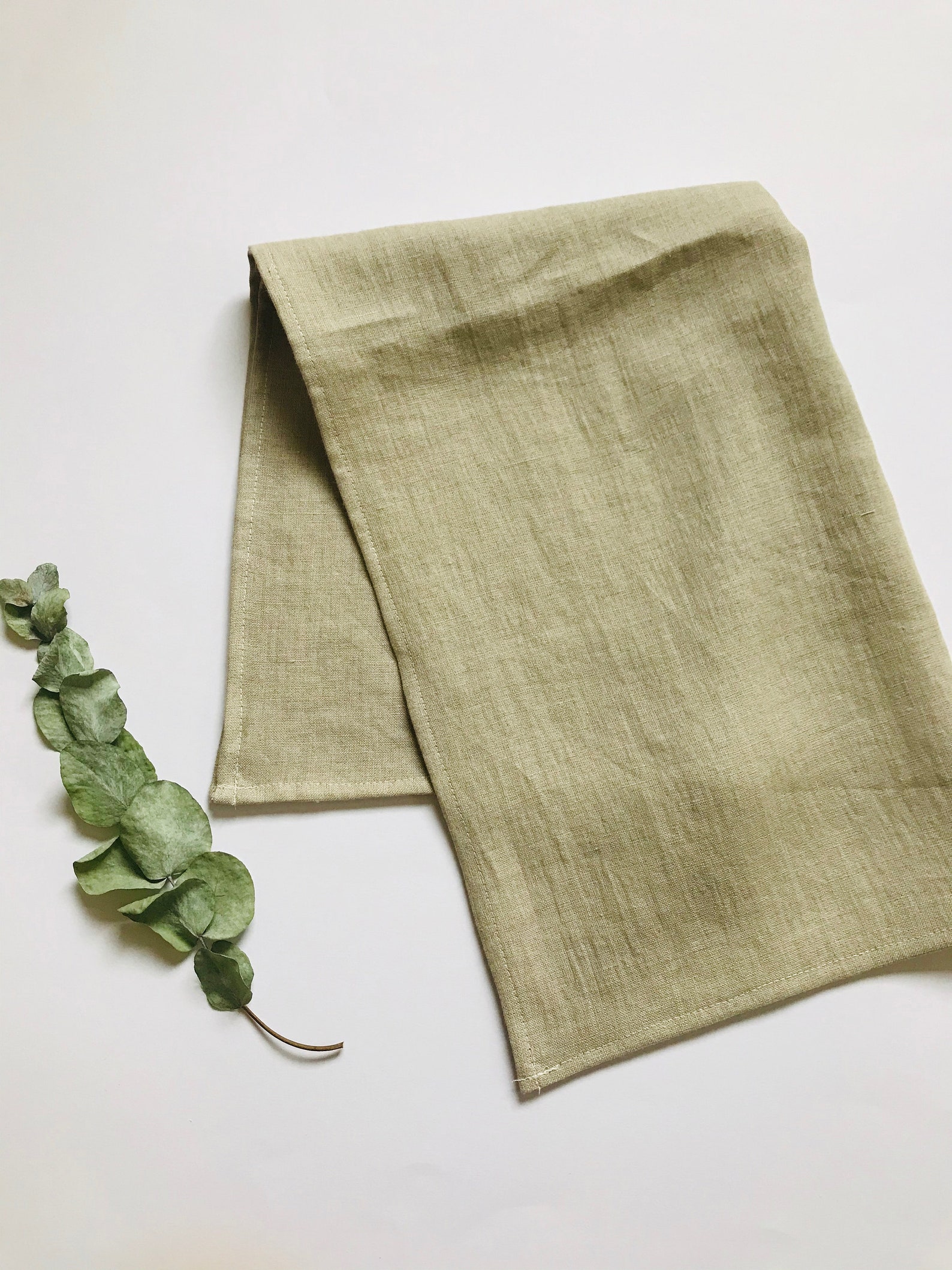 Linen Kitchen Towels With Loop. Hanging Kitchen Towels. Etsy UK