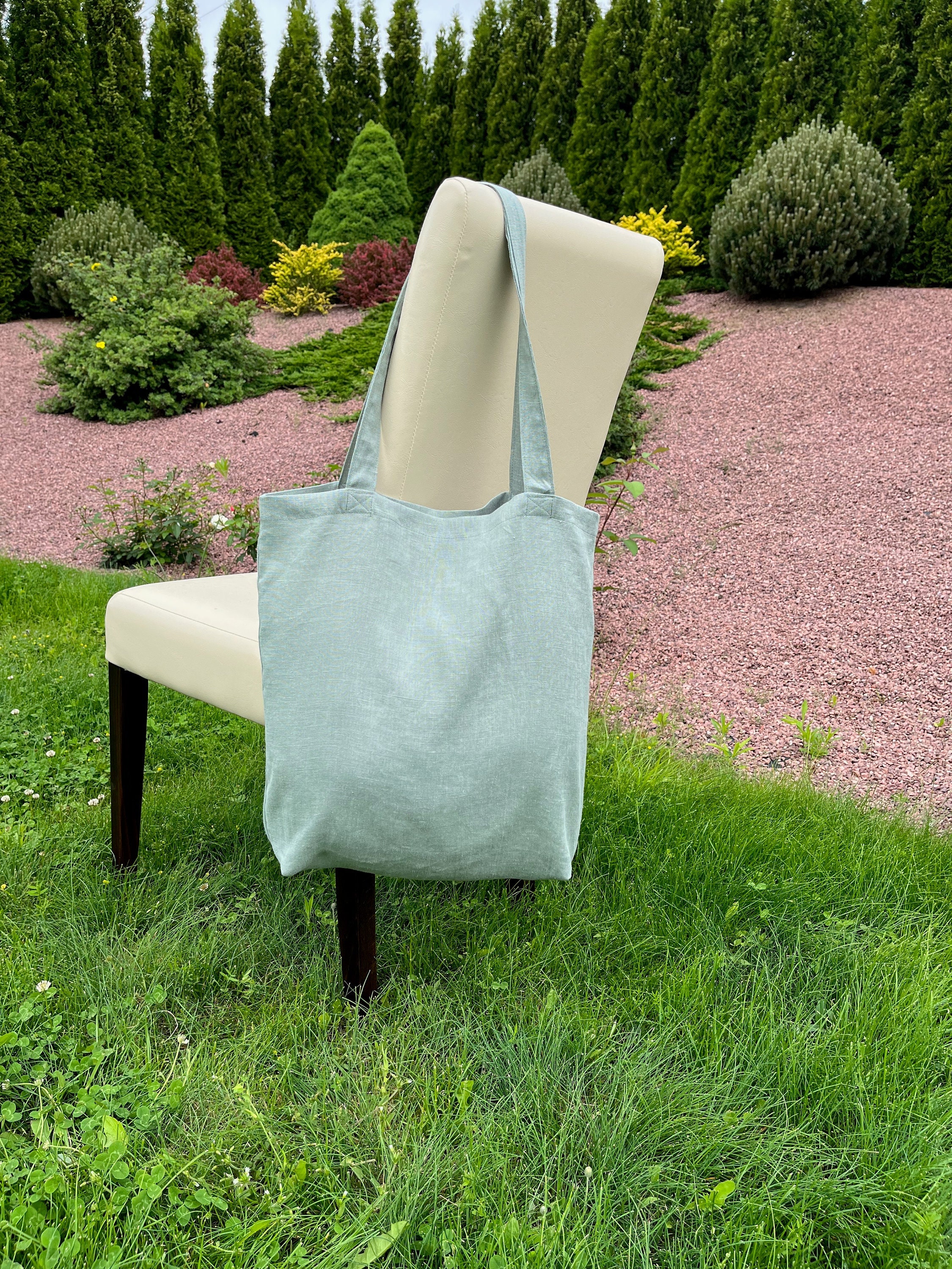 Sage green tote bag Clearance