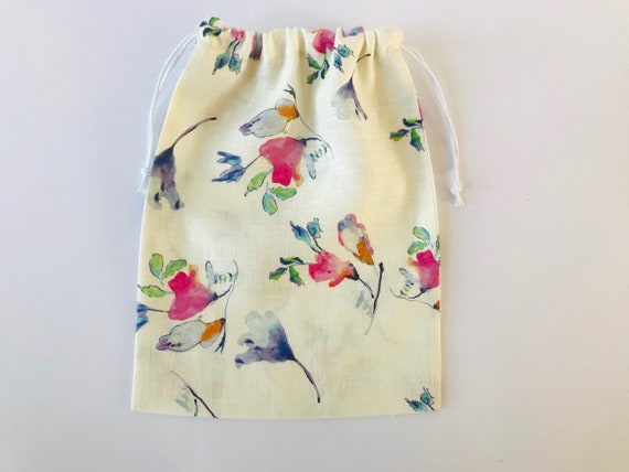 sustainable drawstring bag