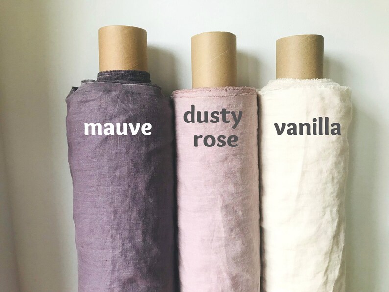 Linen Fabric by the Yard or Meter. Green Linen Fabric Etsy