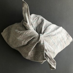 Linen bento bag sale