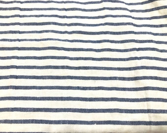 Striped Linen Fabric | Etsy