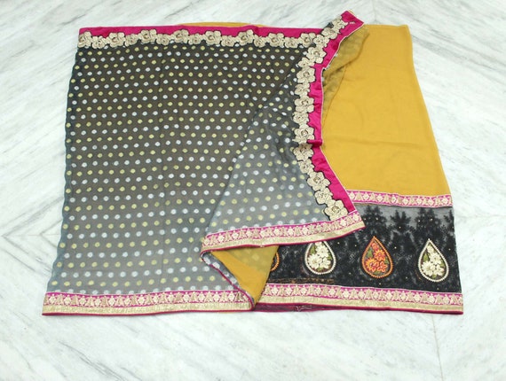 Indian Designer Vintage Saris/ Indian designer sa… - image 7