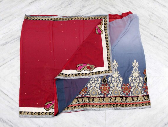 Indian Designer Vintage Saris/ Indian designer sa… - image 3