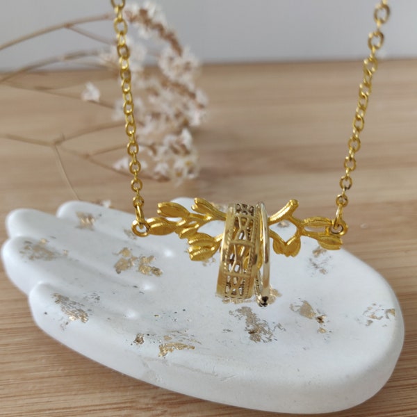 Ring Holder Necklace Etsy