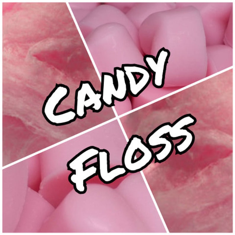100/% soy wax melts Highly Scented wax Melts Hand Poured Wax Melts Candy Floss Wax Tarts Handmade Melts