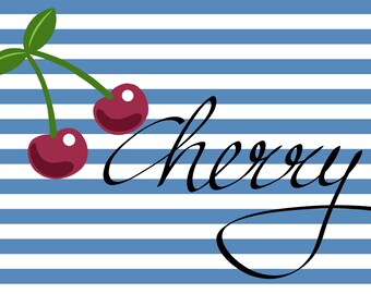 Cherry plotter file, dxf, cherries