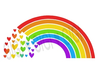 Plotter file "Rainbow", pride