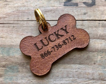 Custom Dog Tag, Dog Tag for Dogs, Puppy Name Tag, Pet ID Tag, Dog Name Tag, Puppy ID Tag, Dog Tag Personalized, Dog ID Tag, Bone Dog Tag