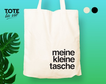 Meine Kleine Tasche Tote Bag / Cool Tote Bag / Heavy Duty Canvas Tote Bag / aesthetic / Typography / Original Design Tote / Eco friendly