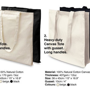 Longboard Tote Bag / Graphic Tote Bag / Canvas Tote Bag / Skateboard / Grocery Bag / Street Fashion / Original Design Bag / Eco Friendly image 4