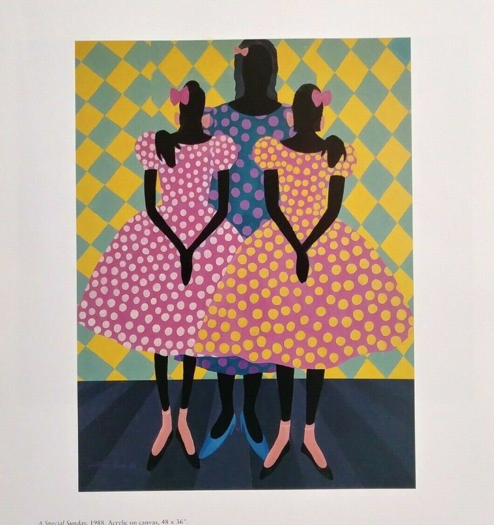 African American Art Print A SPECIAL SUNDAY Black Art Etsy