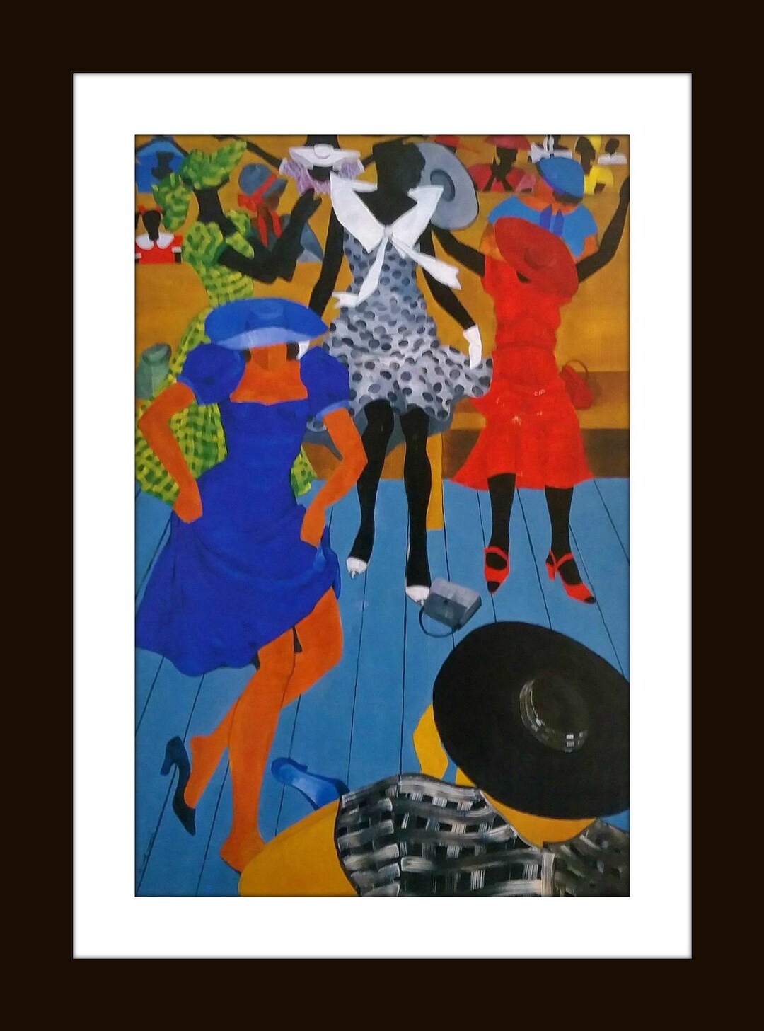 African American Art Print THE SHOUT by J. Green, Gullah Wall Art