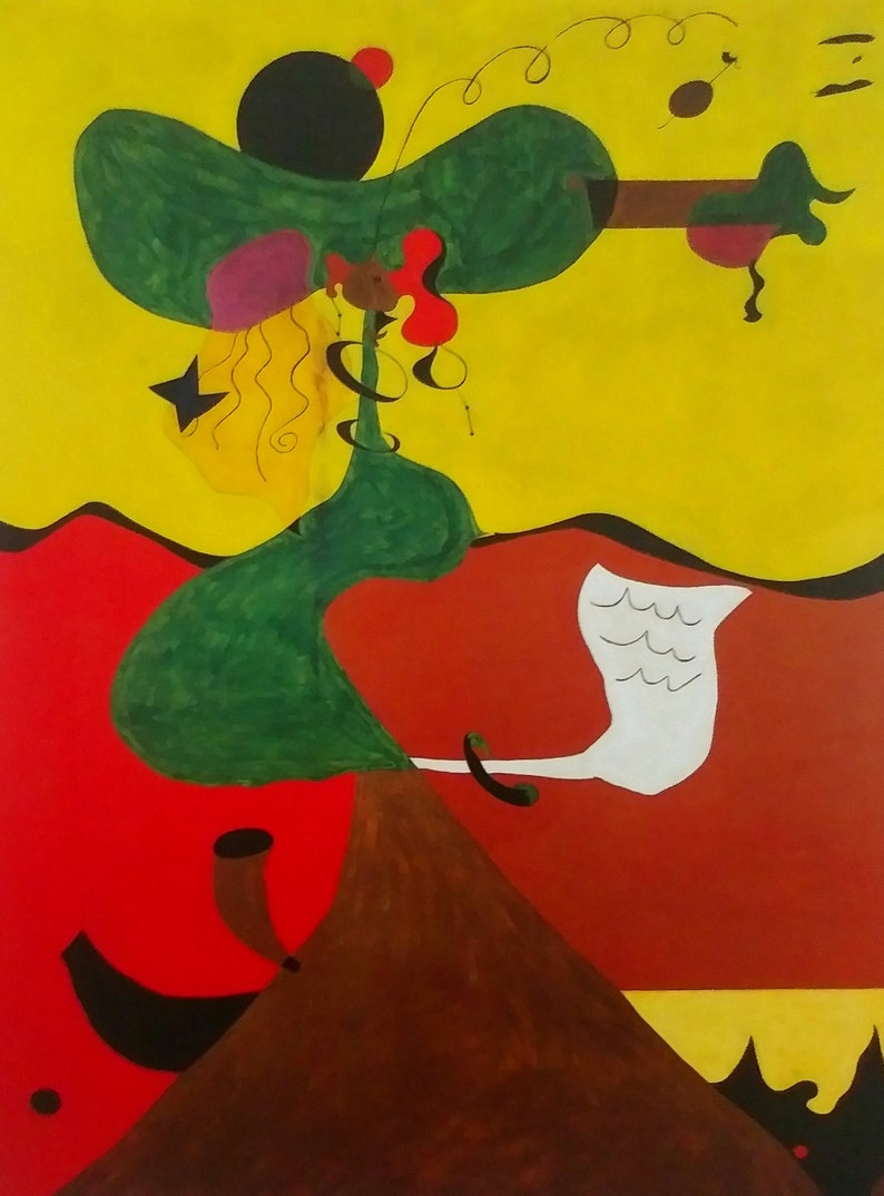 Joan Miró Art Print 11.75 X 9 | Etsy