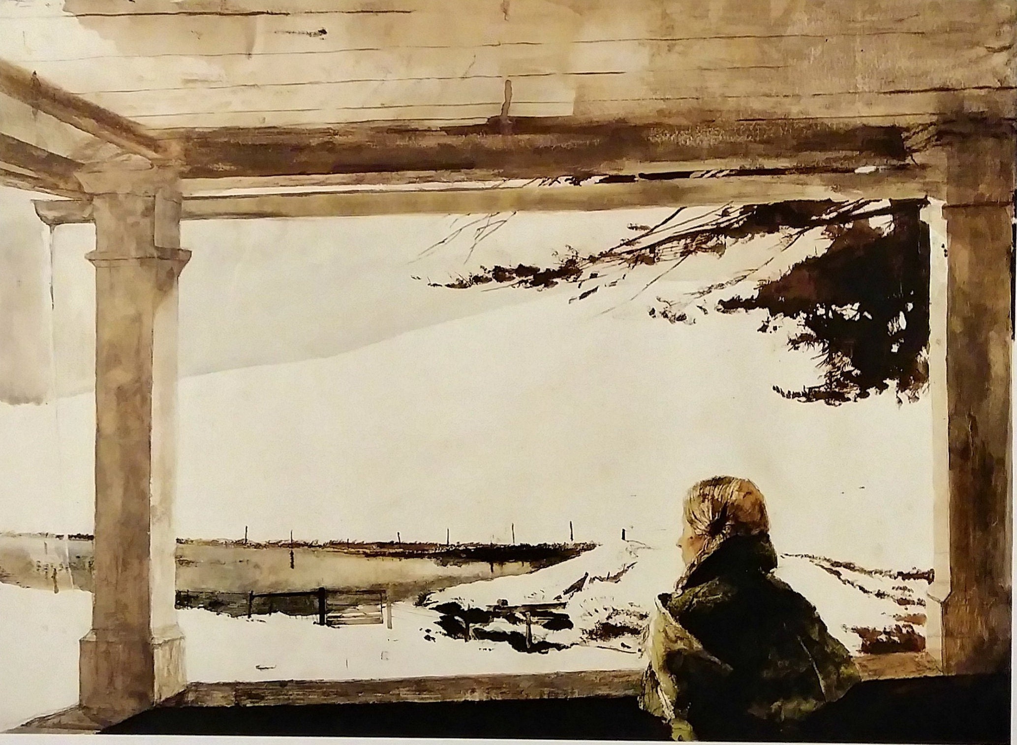 Andrew Wyeth Fine Art Print EASTER SUNDAY american Art Etsy Denmark