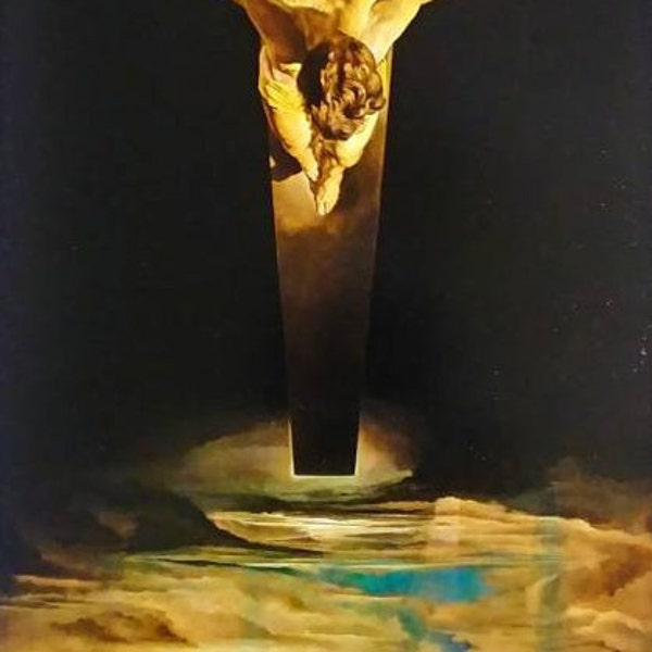 Christ of St. John of the Cross by Dali Fine Art Print