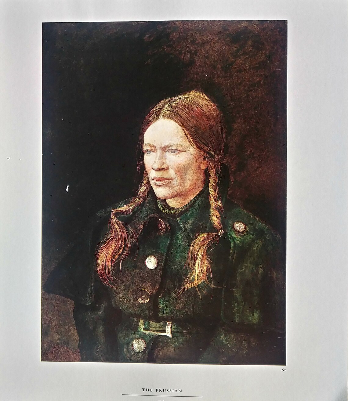 Andrew Wyeth Fine Art Print Helga The Prussian Print Etsy
