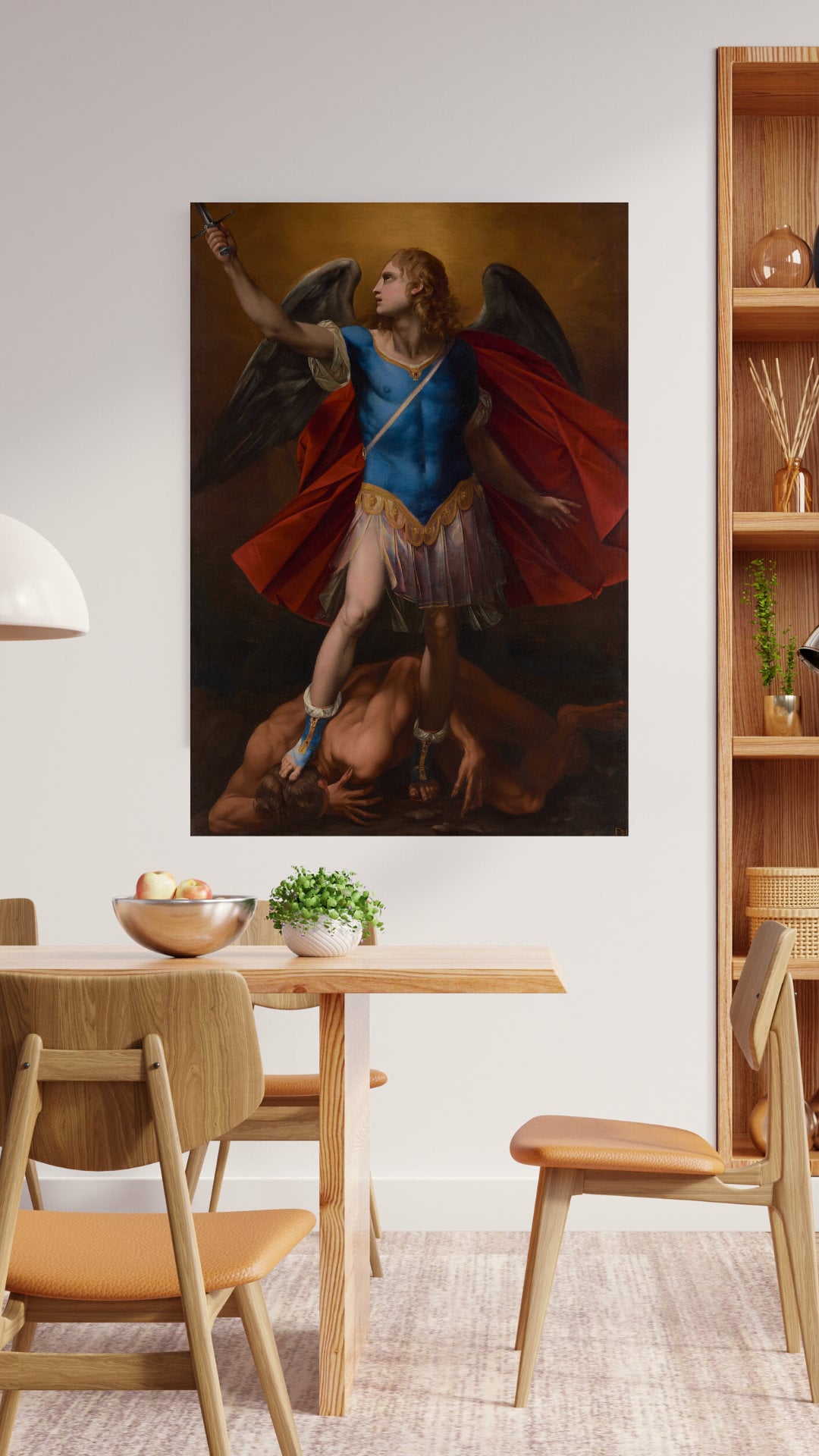 Printable St. Michael the Archangel - Fine Art Print - PRINTABLE WALL ...