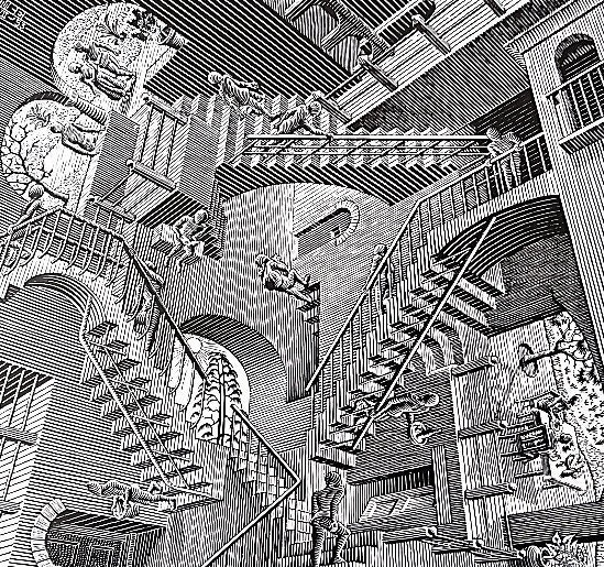 Mc Escher Relativity