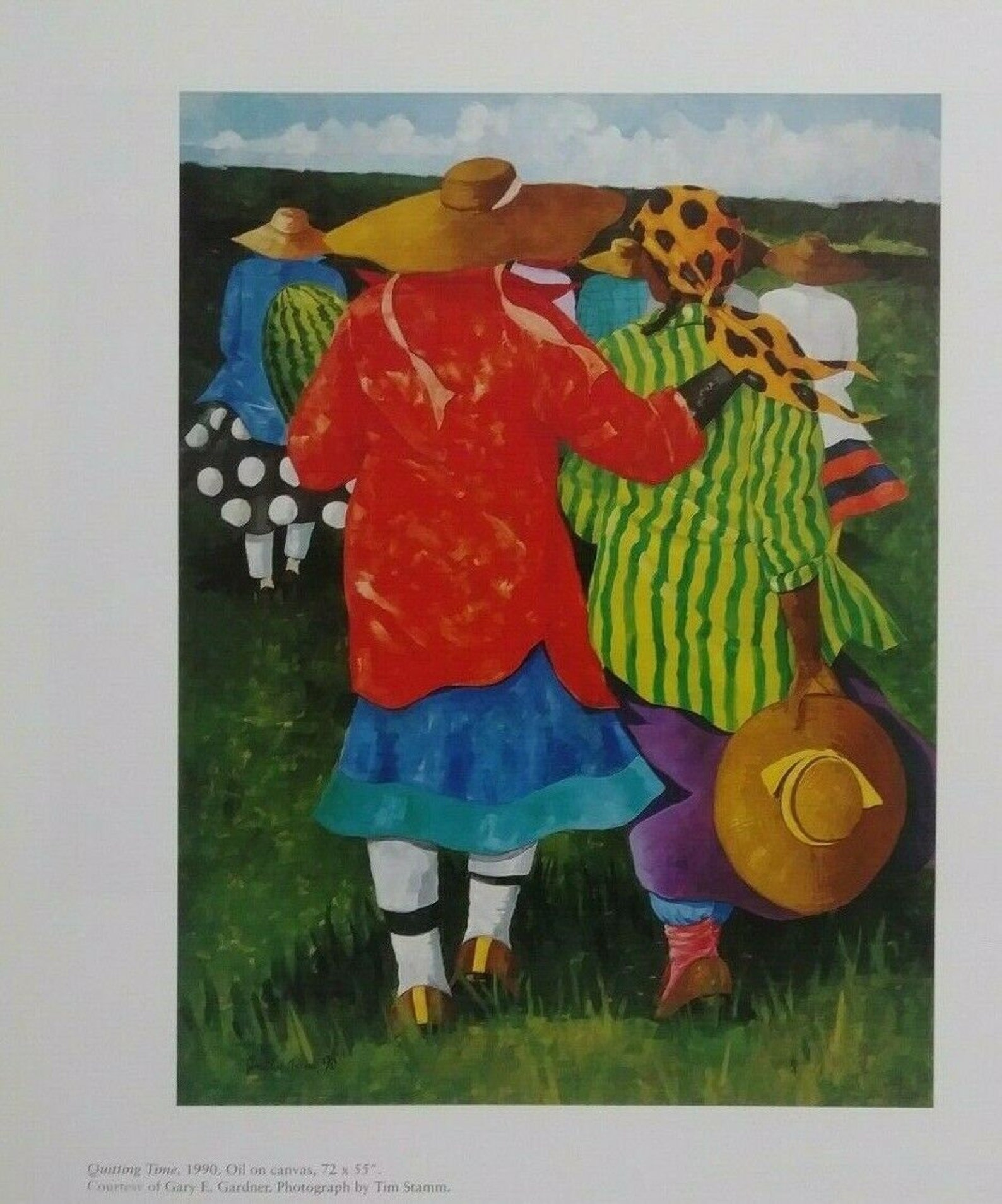 African American Art Print QUILTING TIME Black Art Etsy