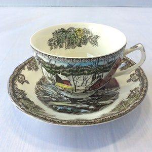 Johnsons brothers The Friendly Village cup and saucer set